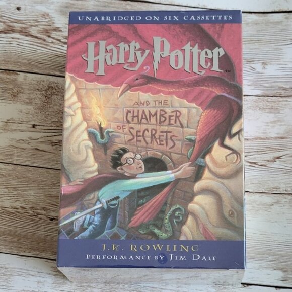 NIB Harry Potter and the Chamber of Secrets Cassettes - Picture 1 of 3